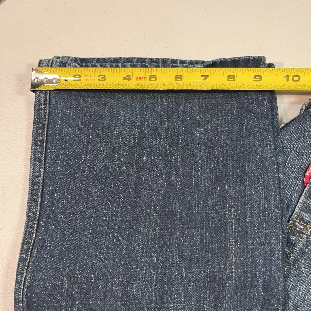 Levi's 527 Boot Cut Jeans Men's Size 34x30 Blue Denim Medium Wash Cotton Cowboy